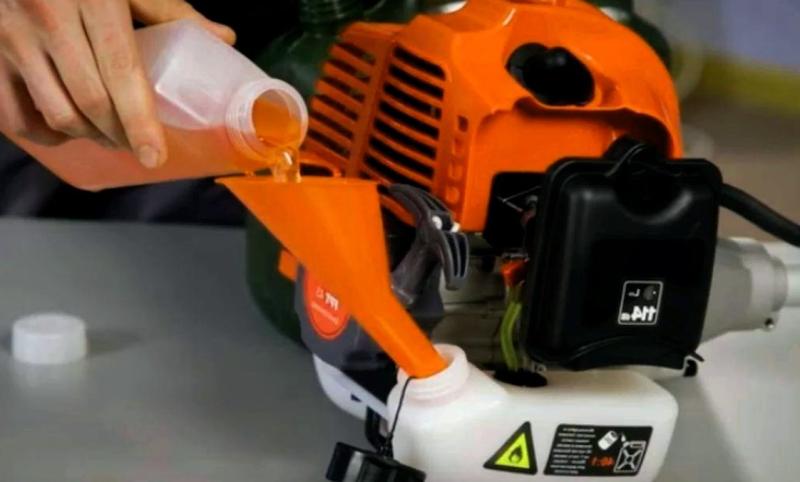 обкатка садовой техники...