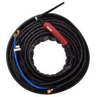 Горелка TIG 20 250A(100%) M12x1, 1/4G, 3/8G, 8m-вода (без управляющих разъемов), Aurora