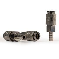 Штуцер мама ёлка d.10мм F, никелированная сталь, 50шт, Aurora