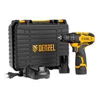 Аккумуляторный шуруповерт Denzel CDQ-12, Li-Ion, 12 В
