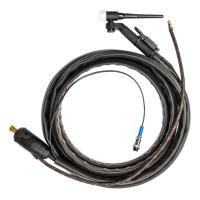 Горелка TIG 17 STORK профессиональная 140A(35%) 50MMQ ,2pin, газ б/р, 4m, Aurora