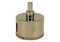 Коронка алмазная по керамограниту 60 х 70 мм,3гр. Хв., с центрир. Cверл.  Sturm