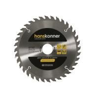 Пильный диск по дереву 190x30мм, 36 зубьев, Hanskonner