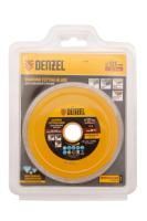 Диск алмазный, отрезной сплошной, 125 х 22.2 мм, мокрая резка Denzel