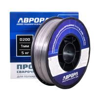Проволока порошковая E71T-GS d.1.0 мм 5.0кг D200 NO GAS, Aurora