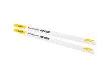 Пилки для лобзика по дер. 2шт быстр. Прям.рез (дер.10-70мм,фанер.10-30мм) Hanskonner