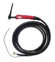 Горелка TIG 17F 140A (35%), M12x1, 4m, гибкая-с упр. разъёмами 2-3-5pin, Aurora