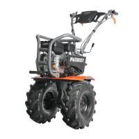 Мотоблок бензиновый Patriot УРАЛ M с колесами Extreme