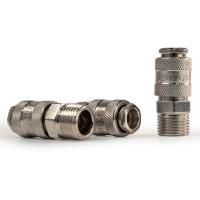 Штуцер мама с наружной резьбой 1/2M, никелированная сталь, 50шт, Aurora