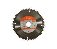 Пильный диск, размер 210x30x60 зубьев, твердосплавные напайки  Sturm