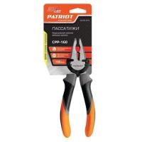 Пассатижи PATRIOT CPP-160, трехкомпонентная рукоятка, 160 мм