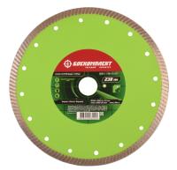 Алмазный диск 230x25,4x22,23 ТУРБО, сухой рез, БОЕКОМПЛЕКТ