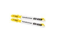 Пилки для лобзика по мет. 2шт тонк.прям.рез (лист 1-3мм,проф.10-30мм) Hanskonner