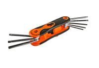 Набор ключей TORX, 8 шт, наконечник звезда, CrV  Sturm