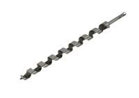Сверло винтовое по дереву, 28х460мм, сталь 45, шестигранный хвостовик,  Sturm