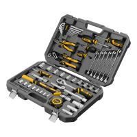 Набор инструментов 64 предмета Denzel, пластиковый кейс