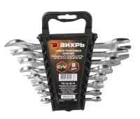 Набор рожковых ключей 8 шт. 6 - 22 Вихрь