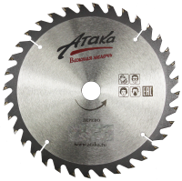Пильный диск по дереву профи Атака 150*36T*20