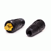 Разъем на сварочный кабель 35-50 MMQ, 21мм, папа, Aurora