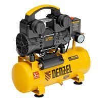Малошумный безмасляный компрессор Denzel DLP-950/10