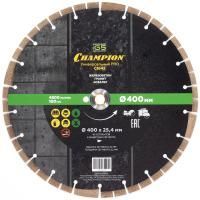 Диск алмазный CHAMPION универсальный PRO 400/25,4/10 iG5 (асфальт, гранит, железобетон)