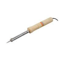 Электропаяльник 40ВТ, ДЕРЕВЯННАЯ рукоятка,  Sturm PROMO