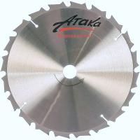 Пильный диск по газобетону и строительной древесине профи Атака 235*16T*30