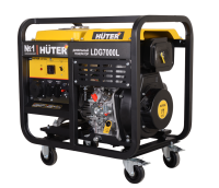 Электрогенератор дизельный LDG 7000L Huter