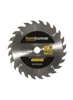 Пильный диск по дереву 190x20/16мм, 24 зубьев, Hanskonner