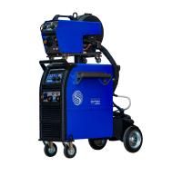 Инверторный сварочный полуавтомат для сварки алюминия AuroraPRO SKYWAY 350 DUAL PULSE с воздушным охлаждением c выносным механизмом подачи проволоки