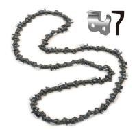 Цепь 64 звена, паз 0,050", шаг 0.325",КВАДРАТНЫЙ ХРОМИРОВАННЫЙ,КАЛЕНЫЙ зуб, Sturm