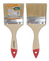 Кисть плоская "Standart" 3" (75 мм), натуральная щетина  Sturm