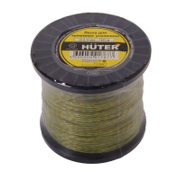 Леска HUTER TS24100 для триммера, 2.4 мм, витой квадрат
