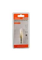 Сверло ступенчатое по металлу 4-12мм шаг 2мм HSS+TIN прямое  Sturm