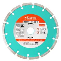 Алмазный диск, сухая резка, сегментный 180мм  Sturm