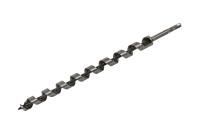 Сверло винтовое по дереву, 26х460мм, сталь 45, шестигранный хвостовик,  Sturm