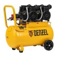 Малошумный безмасляный компрессор Denzel DLP-3000/50