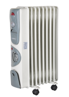 Масляный радиатор Eurolux ОМ-EU-9НВ с вентилятором