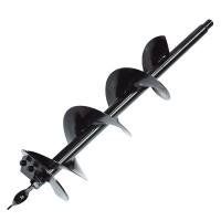 Шнек для мотобура для земли, однозаходный, Oleo-Mac 15х100 см. (3751-00030A)
