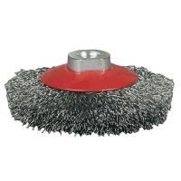 Щётка №023; 211514120 d-115 М14 вогнутая, гофрир.