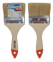 Кисть плоская "Практик" 3" (75 мм), натуральная щетина СОЮЗ