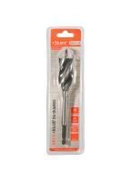 Cверло по дереву X тип, 4 резца, D=25мм, L=165мм, 6гр. Хв., блистер,  Sturm