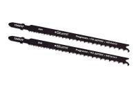 Пилки для лобзика по металлу T345XF, 2 шт, 132х105мм, шаг зуба 2,4-5мм, ПРОГРЕССОР, BIM,  Sturm