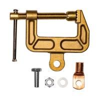 Зажим на массу латунный C-500 (струбцина, 500А, 35-70mmq), Aurora