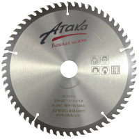 Пильный диск по дереву профи Атака 250*60T*32