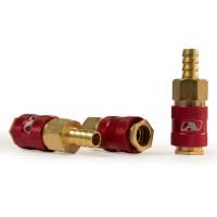 Штуцер профессиональный мама ёлка d.10мм F, латунь, 25шт, Aurora