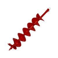 Шнек двухзаходный для грунта DDE мотобура  старый арт. DGA-150/800