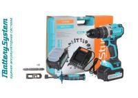 Аккумуляторный шуруповерт  Sturm CD2080I 1BatterySystem