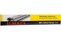 Электрод Eurolux МР-3 Ф3,0 Пачка 1 кг
