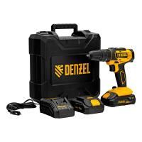 Дрель-шуруповерт аккумуляторная ударная Denzel CID-18-02BM